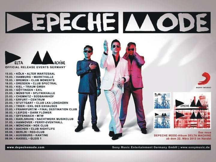 Depeche Mode Releaseparty "Delta Machine" am 05.04.2013